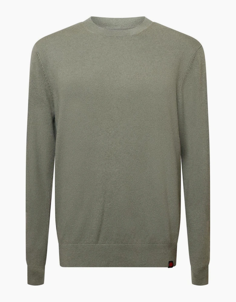 Brooks Relaxed Fit Cashmere Blend Sweater Crew Sweatshirt