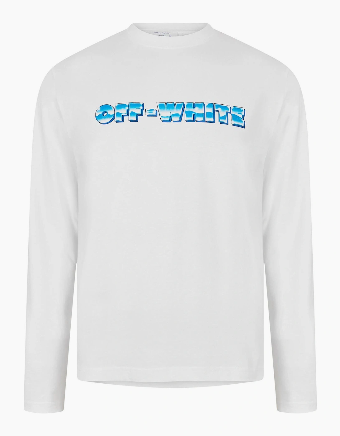 Off-White OFF-WHITE Men's Mens Long Sleeve T Shirt - White