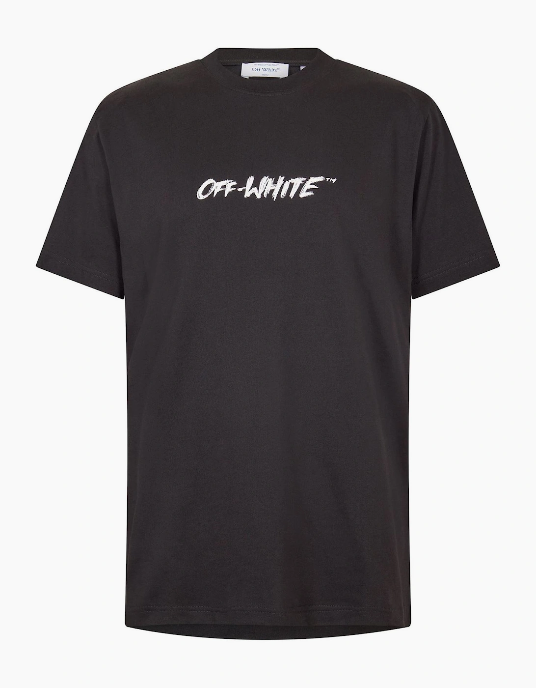 Off-White OFF-WHITE Men's Mens Slim Fit T Shirt - Black
