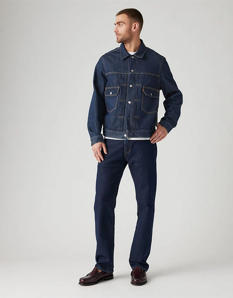 505 Deepest Blue Straight Leg Jeans