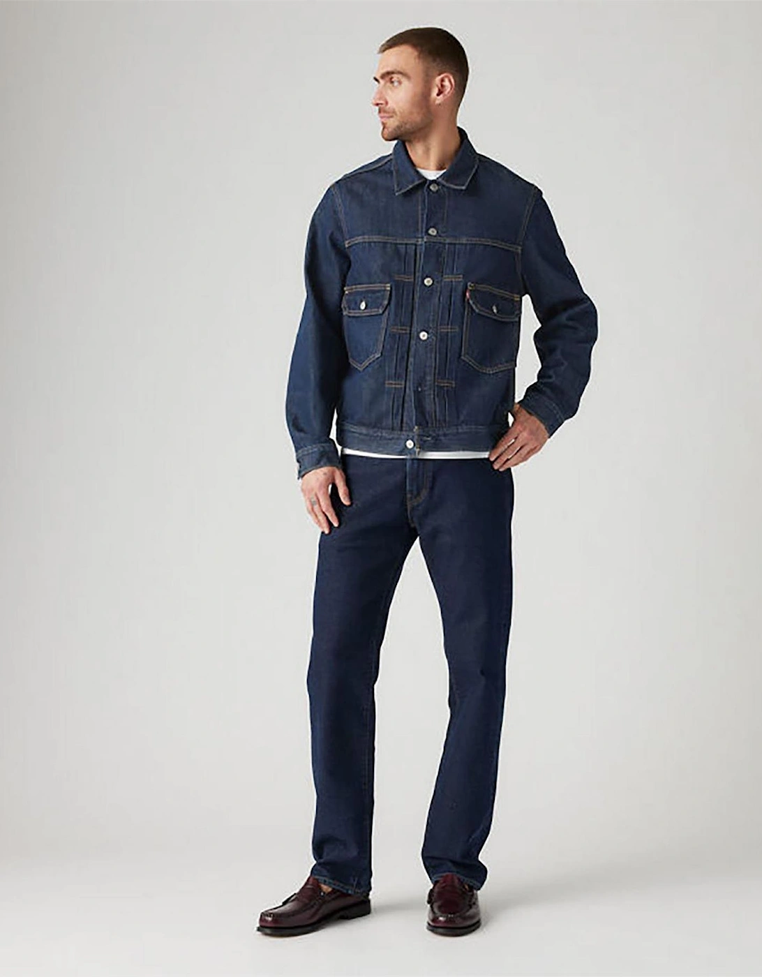 505 Deepest Blue Straight Leg Jeans