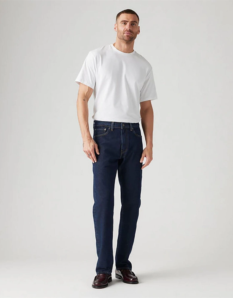 505 Deepest Blue Straight Leg Jeans