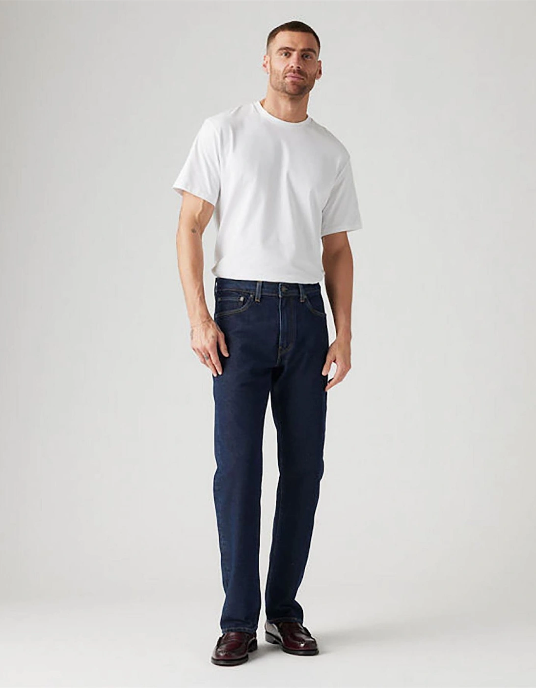 505 Deepest Blue Straight Leg Jeans