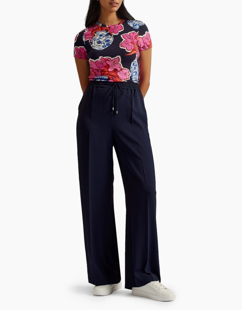 Open Hem Fleece Joggers