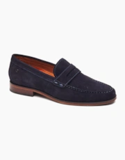 Navy Suede