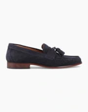 Navy Suede