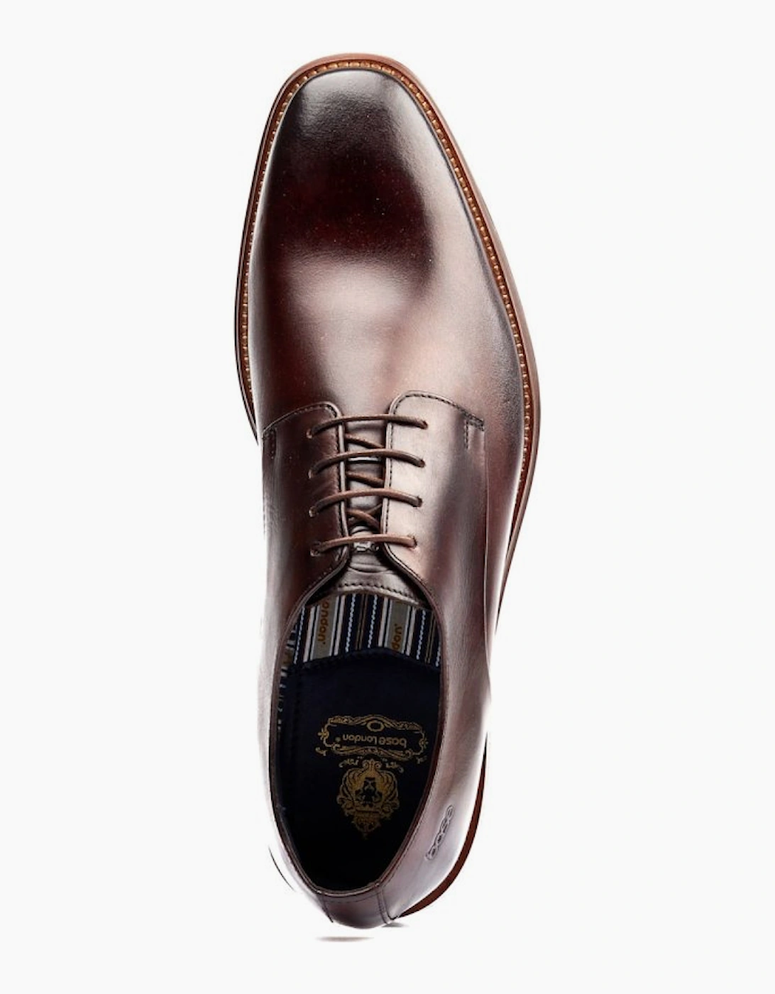 Marley Plain Toe Mens Derby Shoes