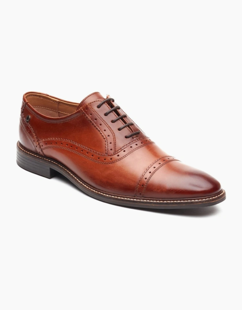 Ascot Toe Cap Mens Oxford Shoes
