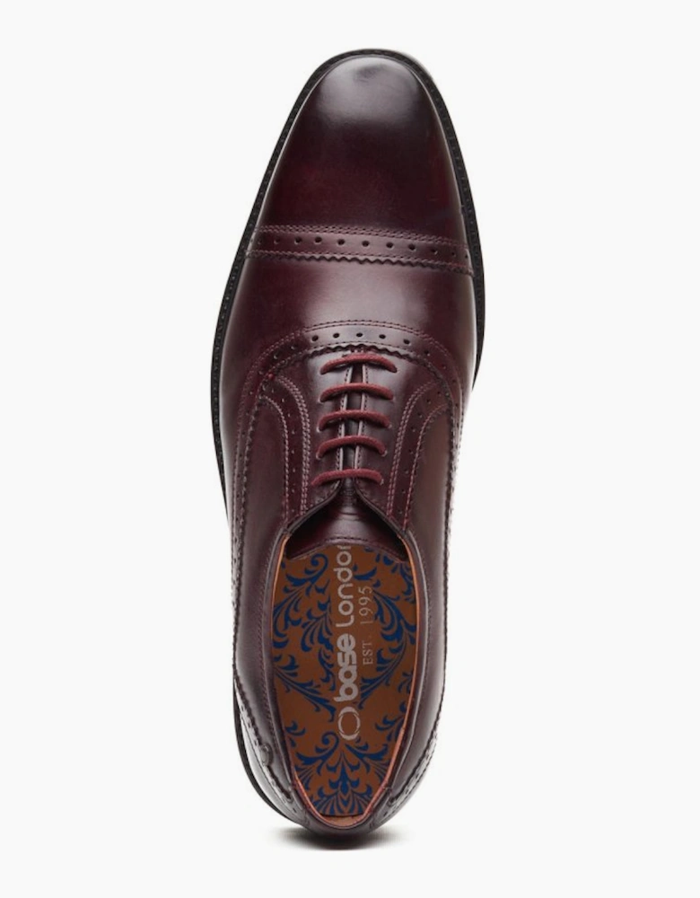 Ascot Toe Cap Mens Oxford Shoes