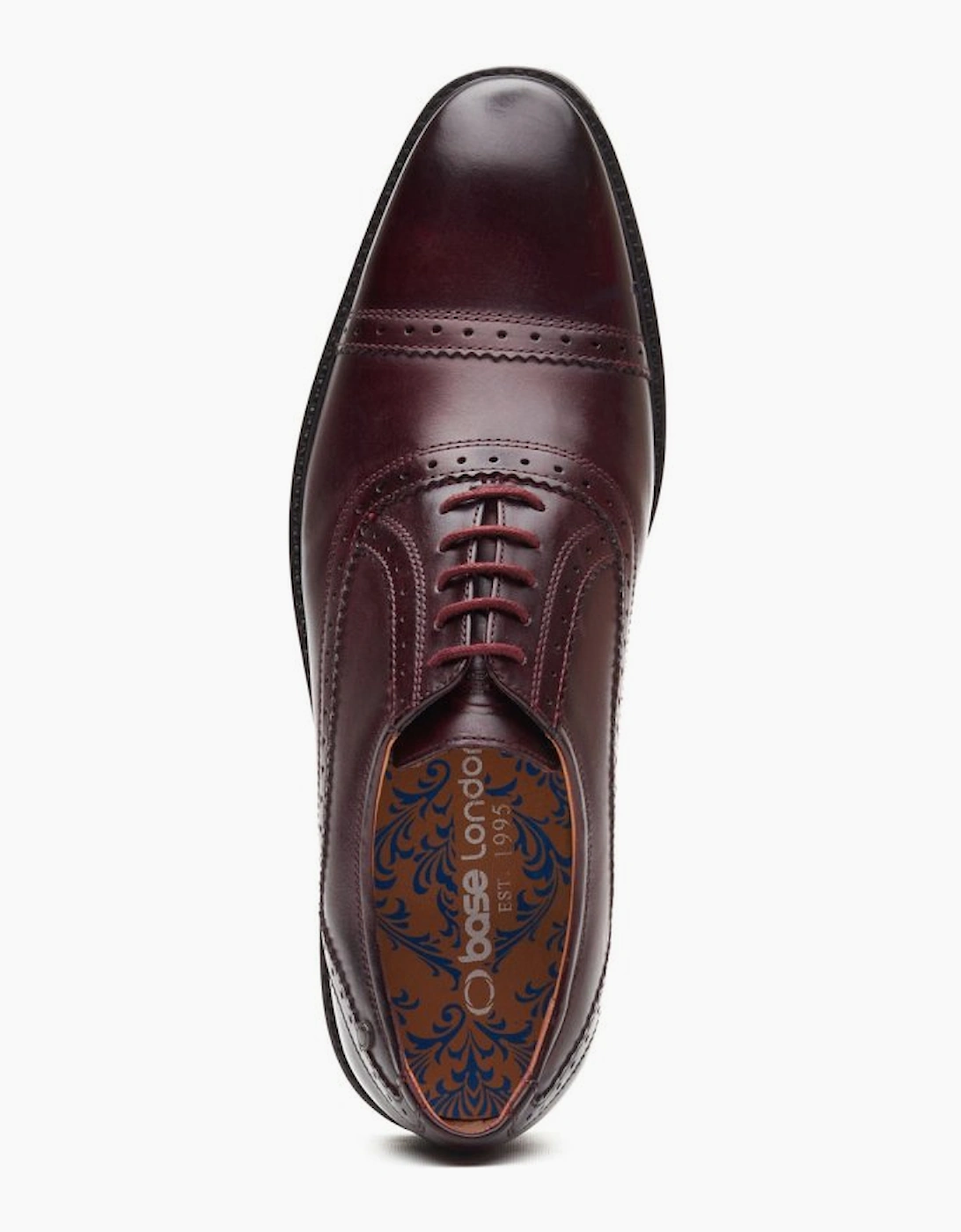 Ascot Toe Cap Mens Oxford Shoes