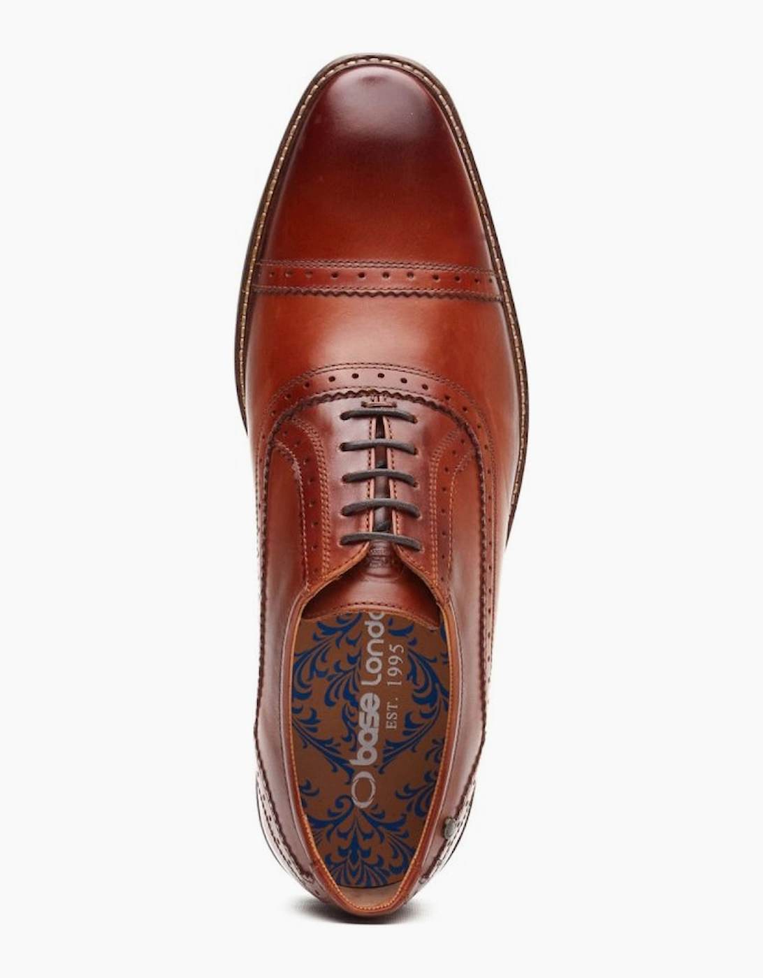 Ascot Toe Cap Mens Oxford Shoes
