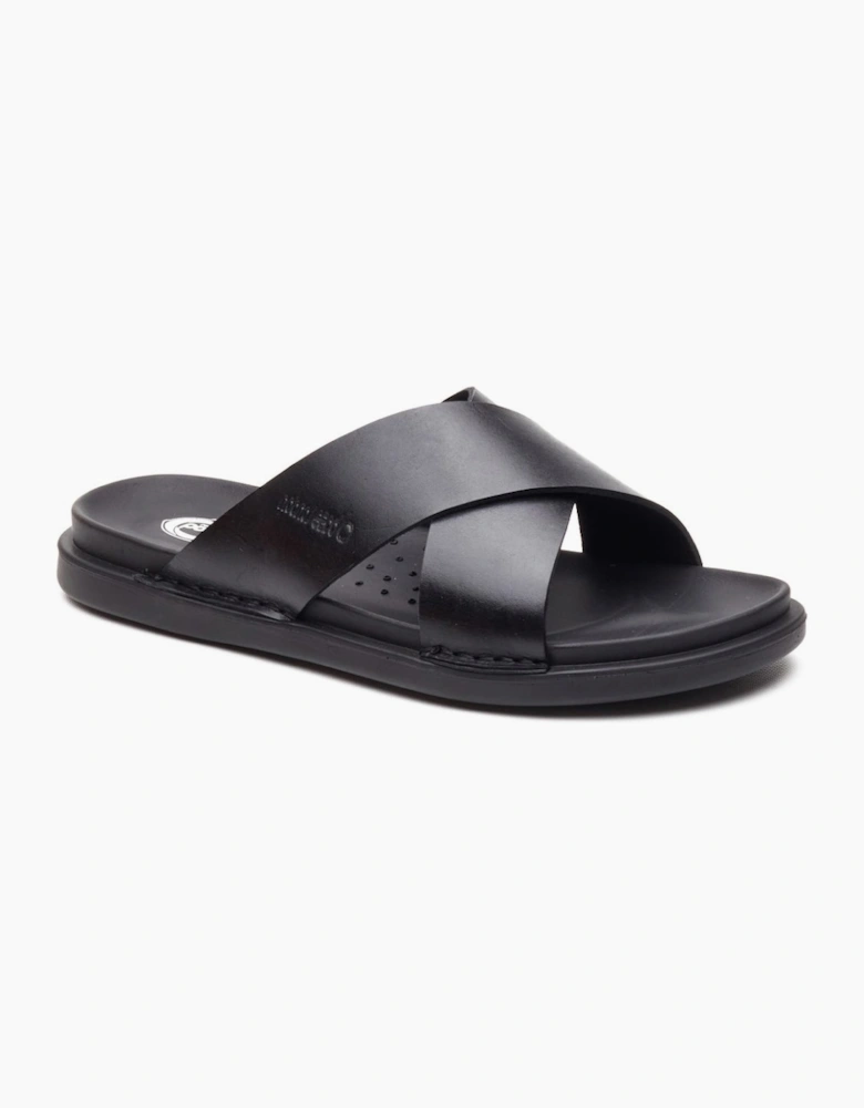 Drift Cross Strap Mens Sandals