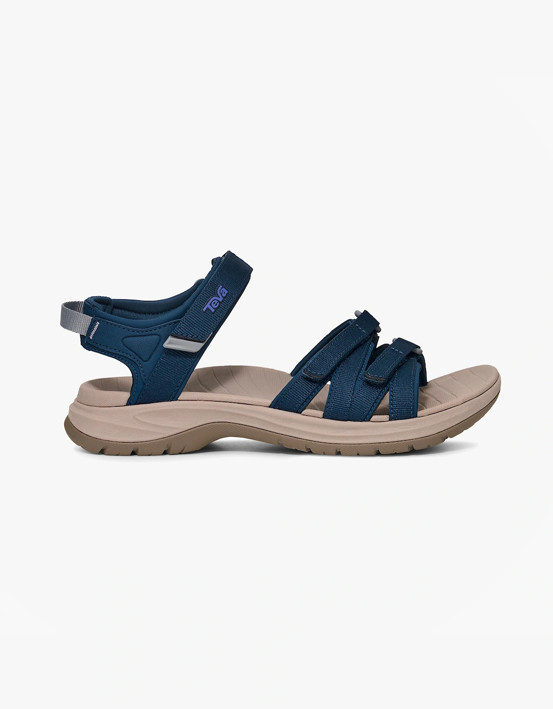 Women's Teva Tirra Sport Womens Cross Strap Sandals Blue Opal - Navy - Size: 8