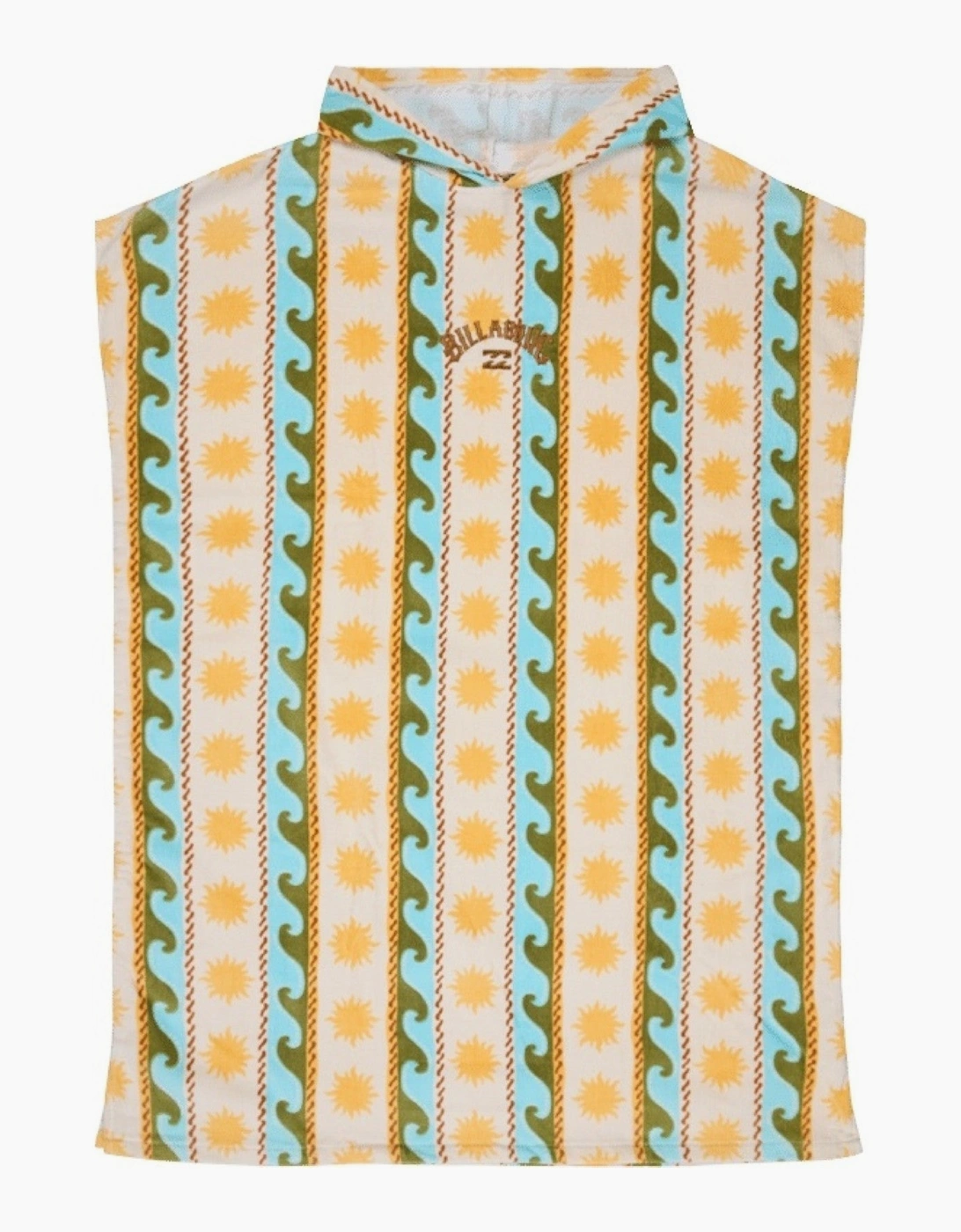 Billabong Womens Poncho Hooded Towel - Salt Crystal - Size: ONE size