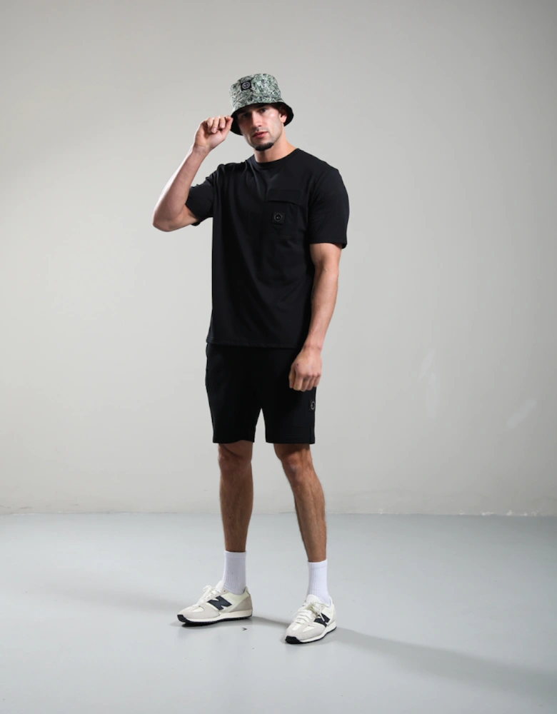 Adored Bucket Hat - Black / Camo Reversible