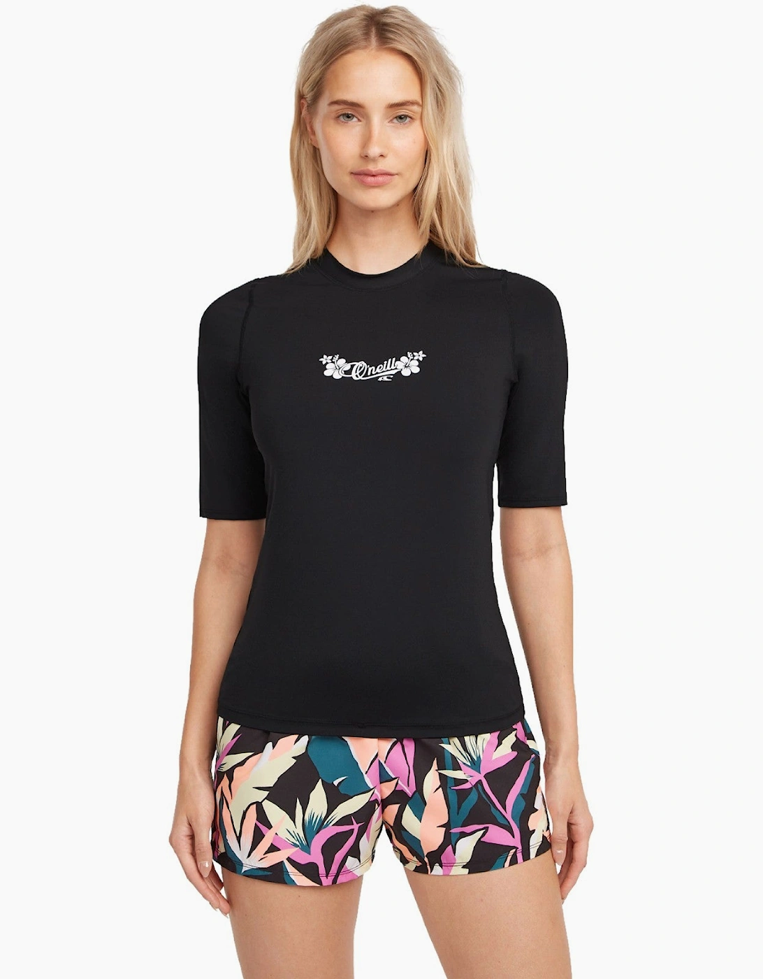 O'Neill Womens Skins Short Sleeve Rash Vest