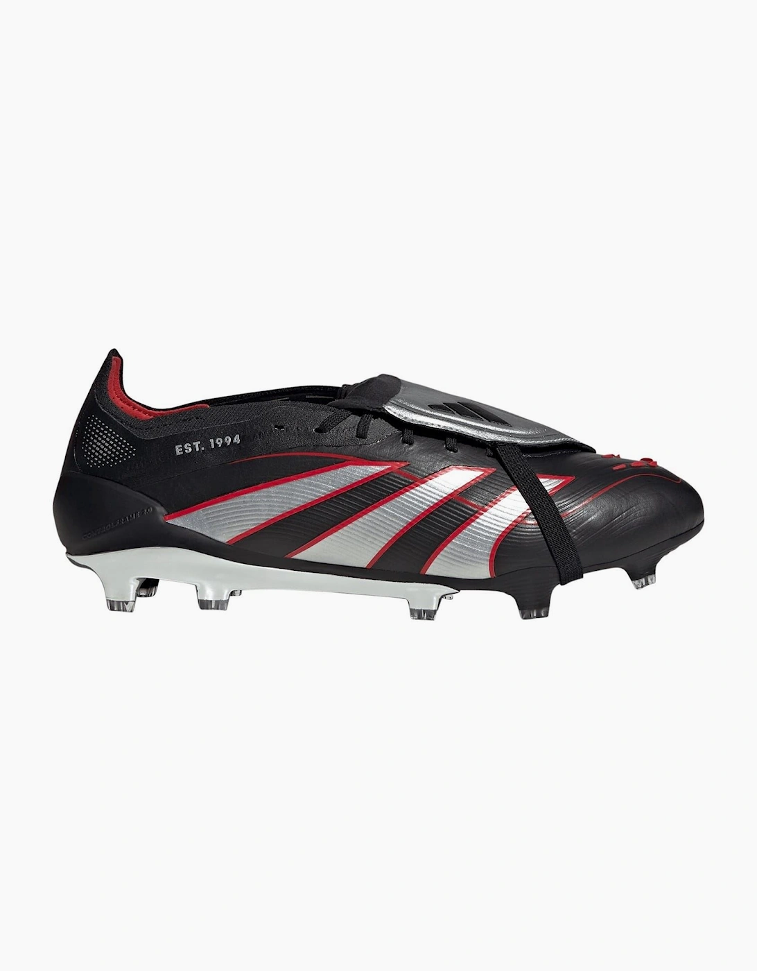 Adidas Men's Black Elite Fold Over Tongue Firm Ground Football Boots  Size 8.5