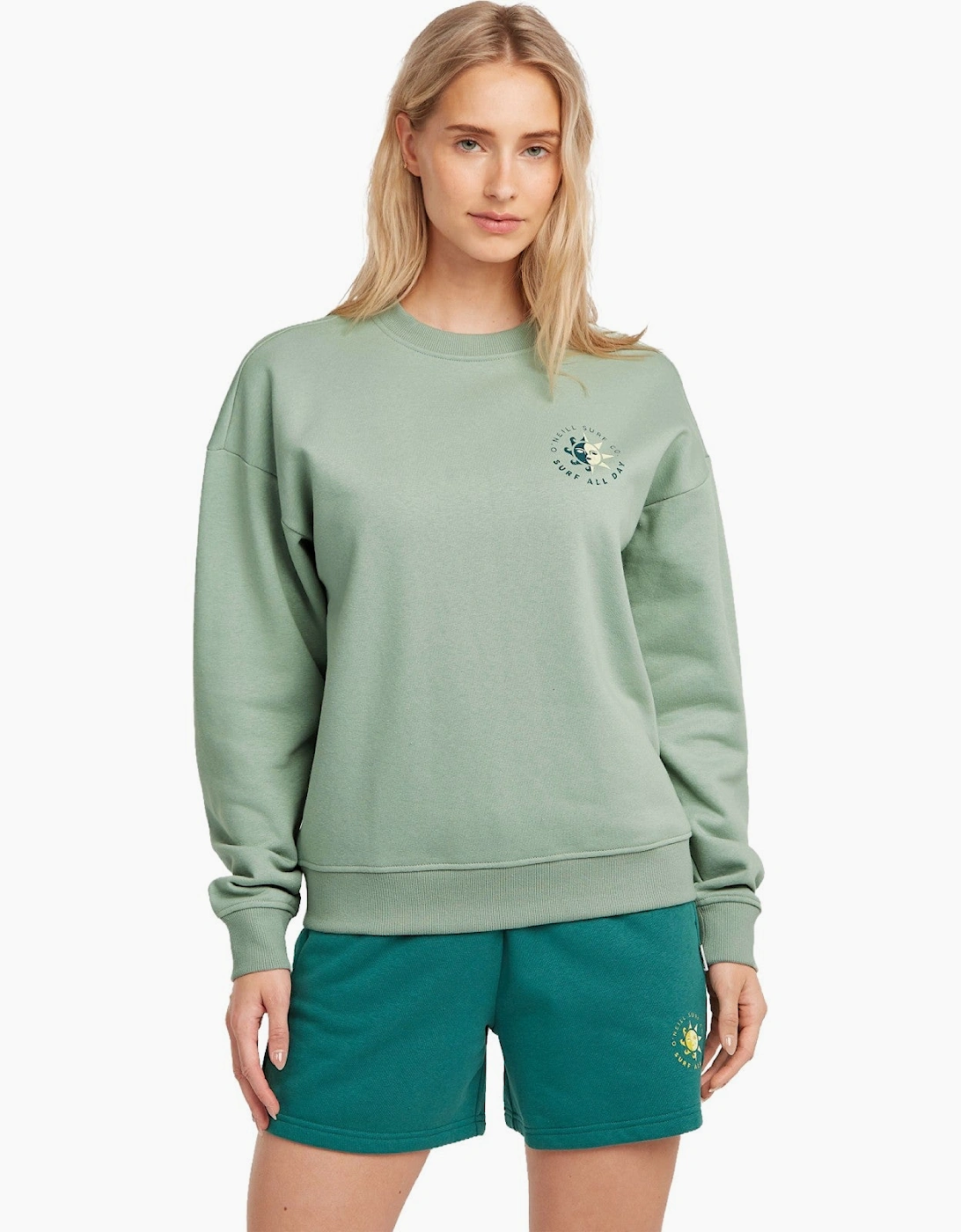 O'Neill Womens Summer Musthave Crew Sweatshirt