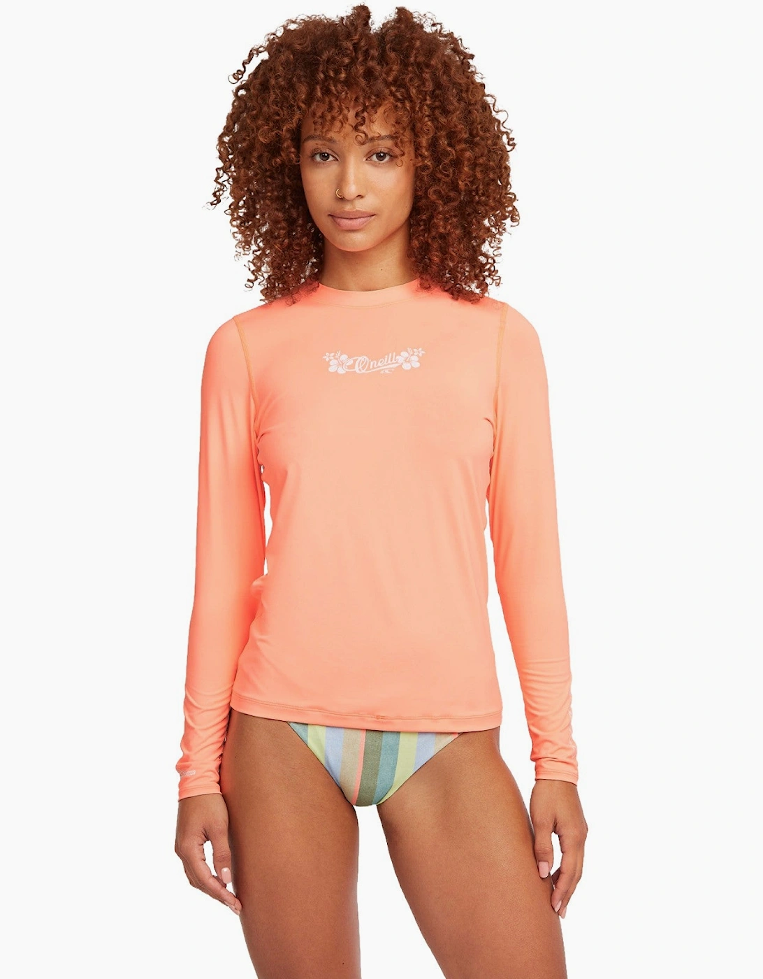 O'Neill Womens Skins Long Sleeve Rash Vest