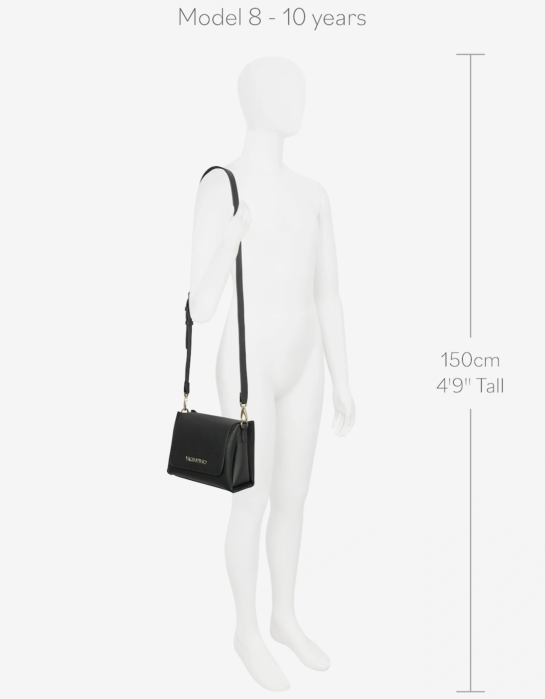 Alexia Satchel in Black (21.5cm)