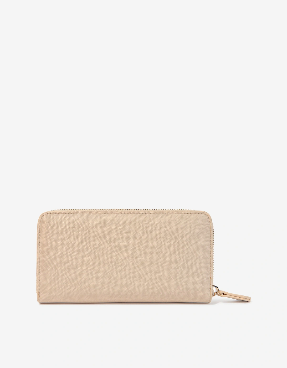 Divina Sa Zip Around Wallet in Ivory (19.5cm)