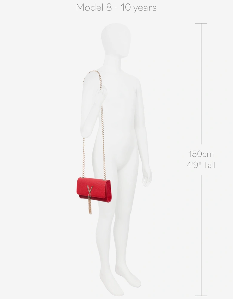 Divina Pochette in Red (17cm)