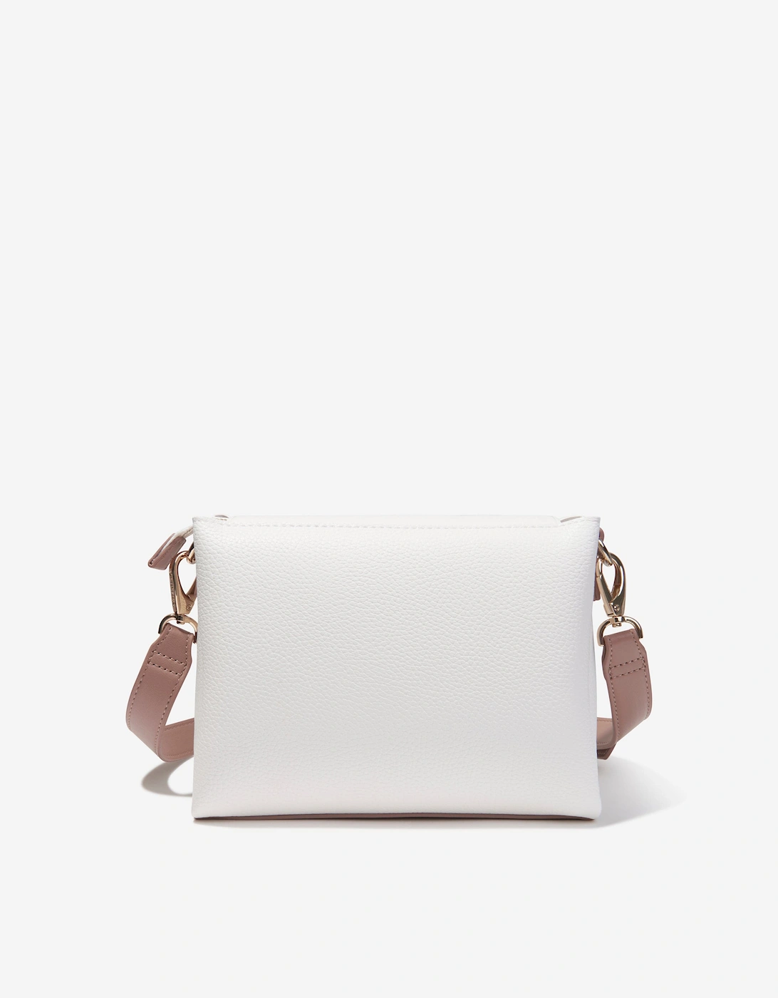 Alexia Satchel in White (21.5cm)