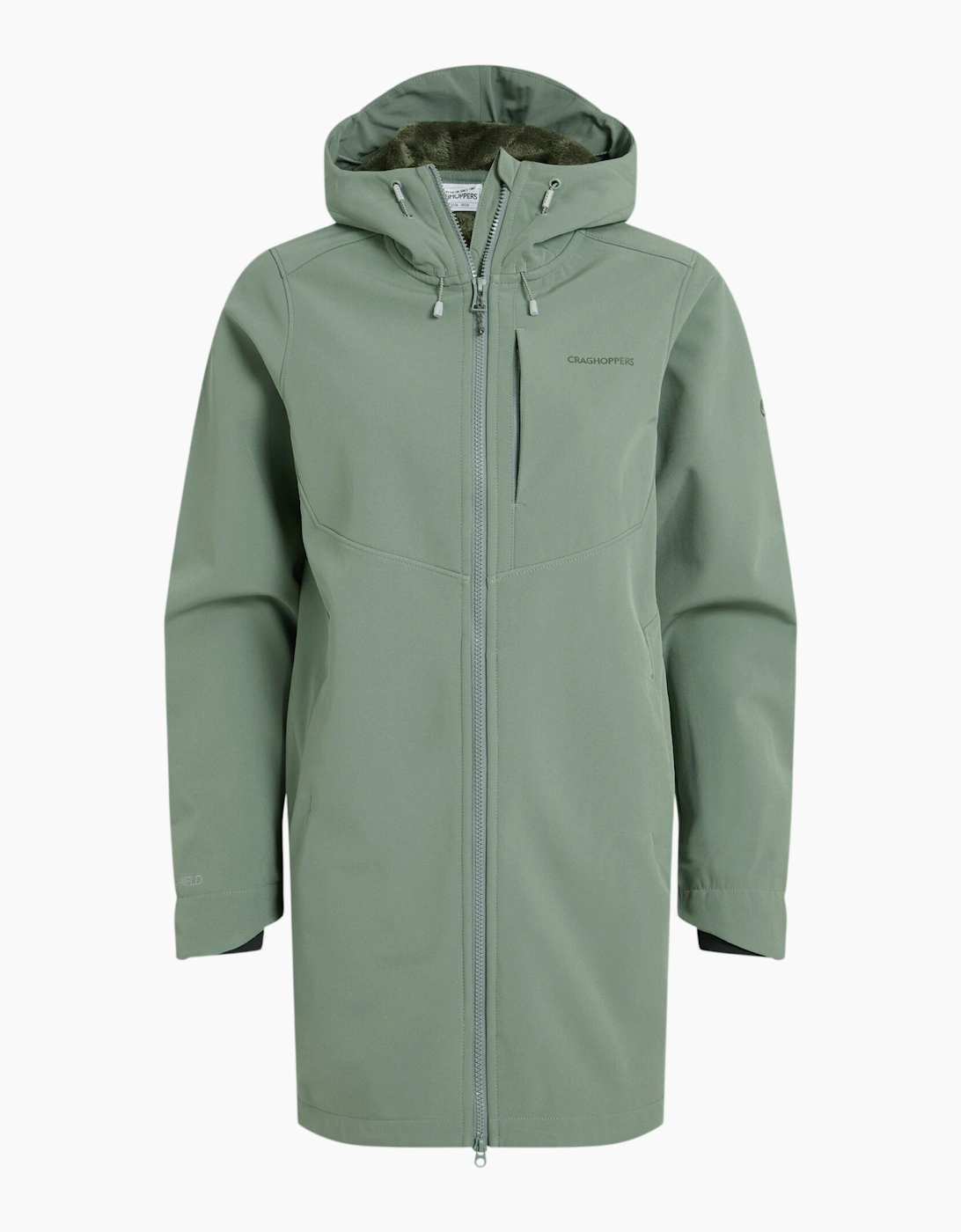 Craghoppers Women's Green / Hopegill Hooded Jacket - Size: 10