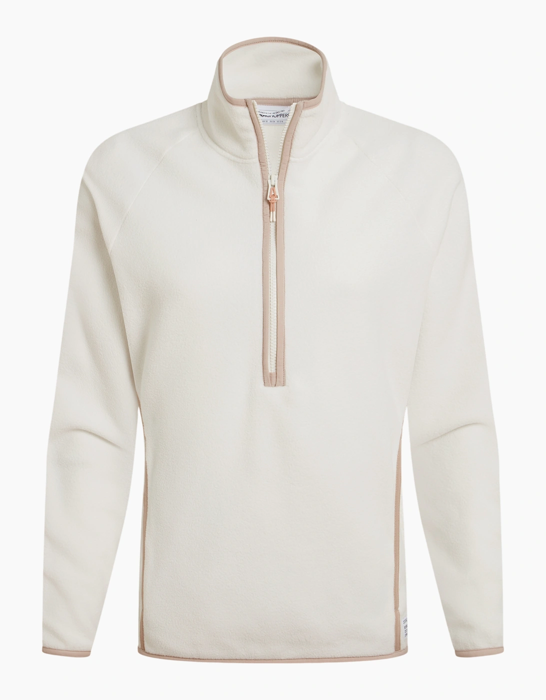 Craghoppers (8 Uk, Calico) Womens/Ladies Ii Co2 Renu Technology Half Zip Fleece Jacket - Image 3
