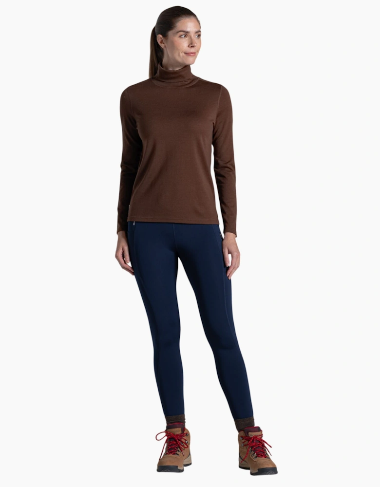 Craghoppers Womens/Ladies Charadrion Merino Wool Long-Sleeved T-Shirt