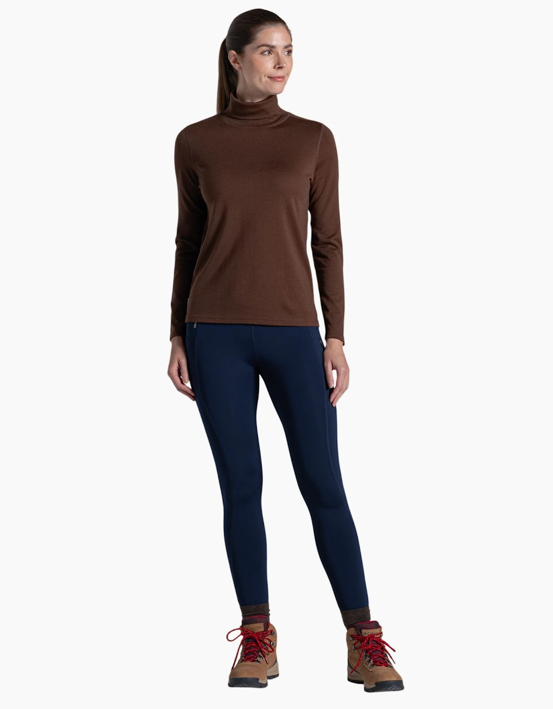 Craghoppers Womens/Ladies Charadrion Merino Wool Long-Sleeved T-Shirt