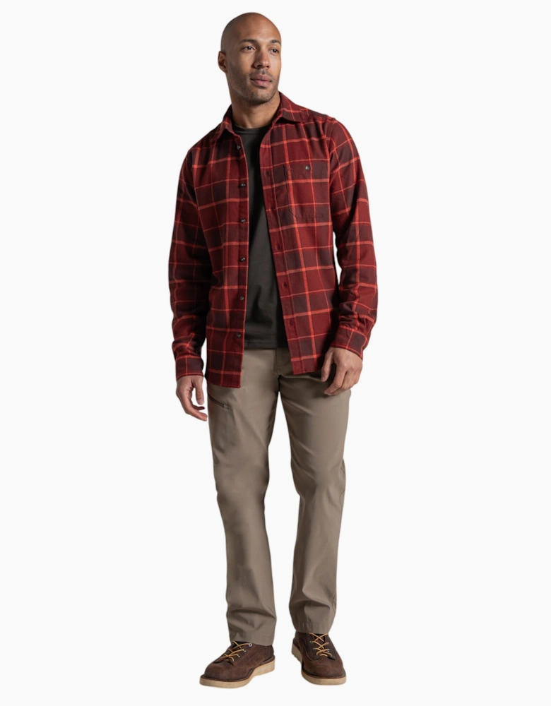 Craghoppers Mens Gable Long-Sleeved Shirt