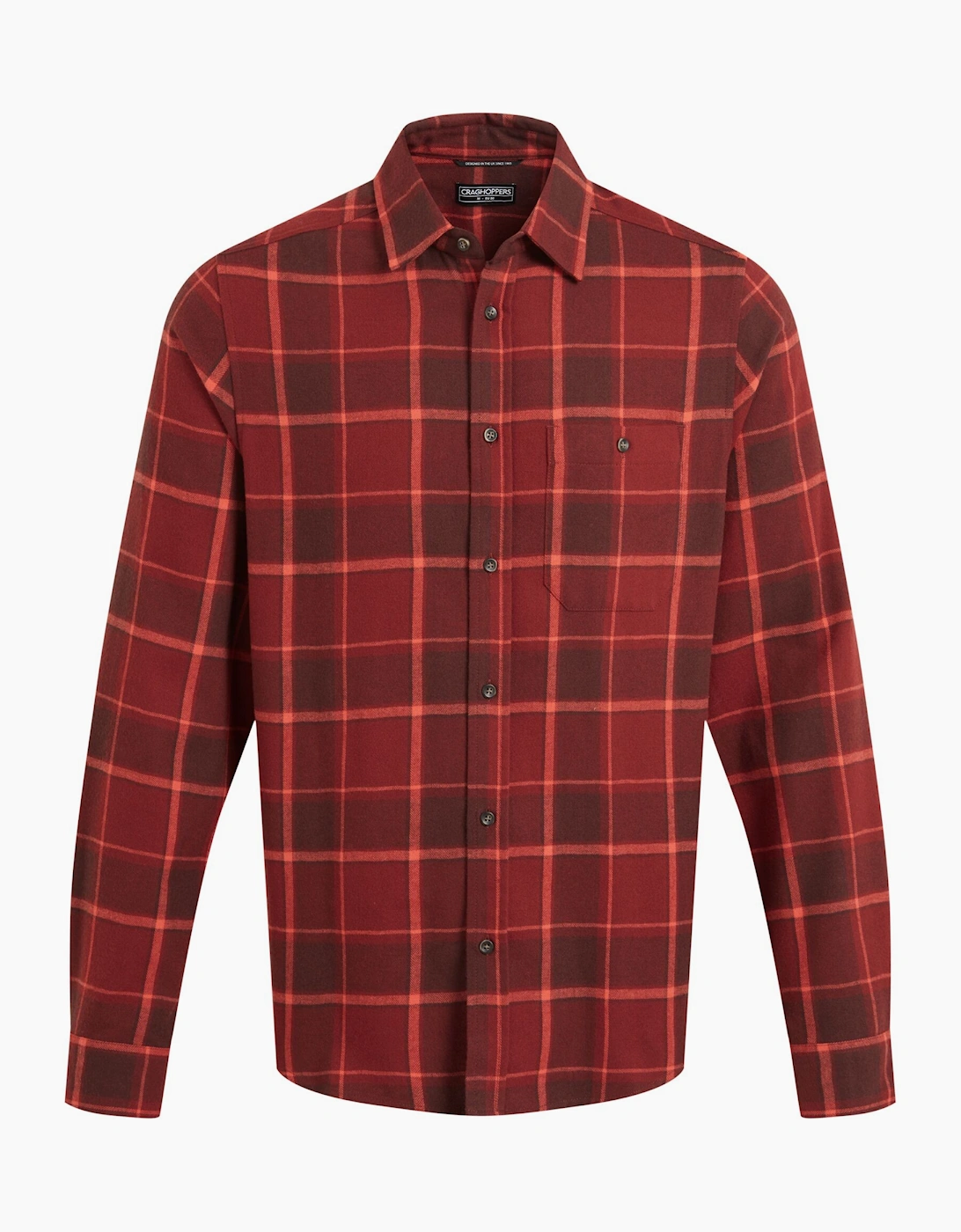 Craghoppers Mens Gable Long-Sleeved Shirt, 6 of 5