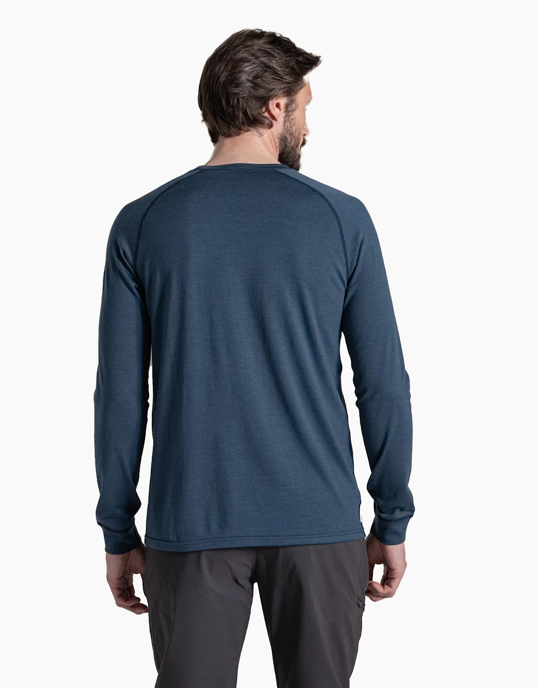 Craghoppers Mens National Trust Yewdale Long-Sleeved T-Shirt