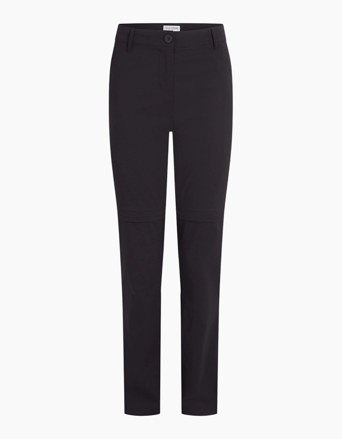 Craghoppers Women's Black / Kiwi Pro Iii Convertible Trousers - Size 14-16 UK L
