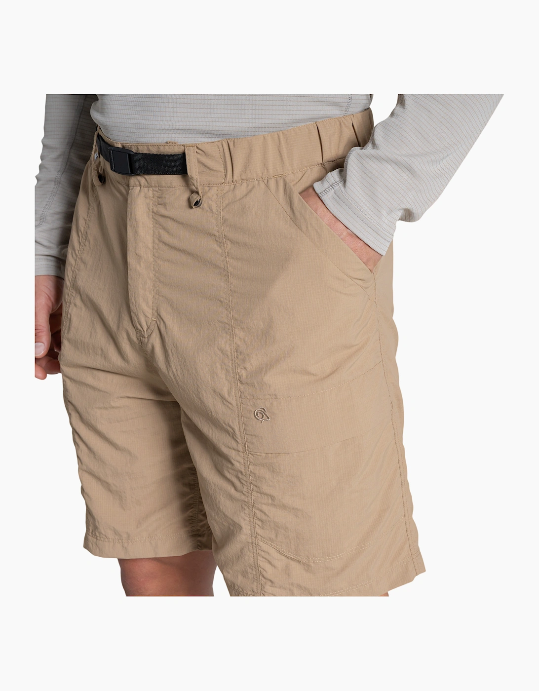 Craghoppers Men's Tan Kadin Nosilife Cargo Shorts - Size 34/32