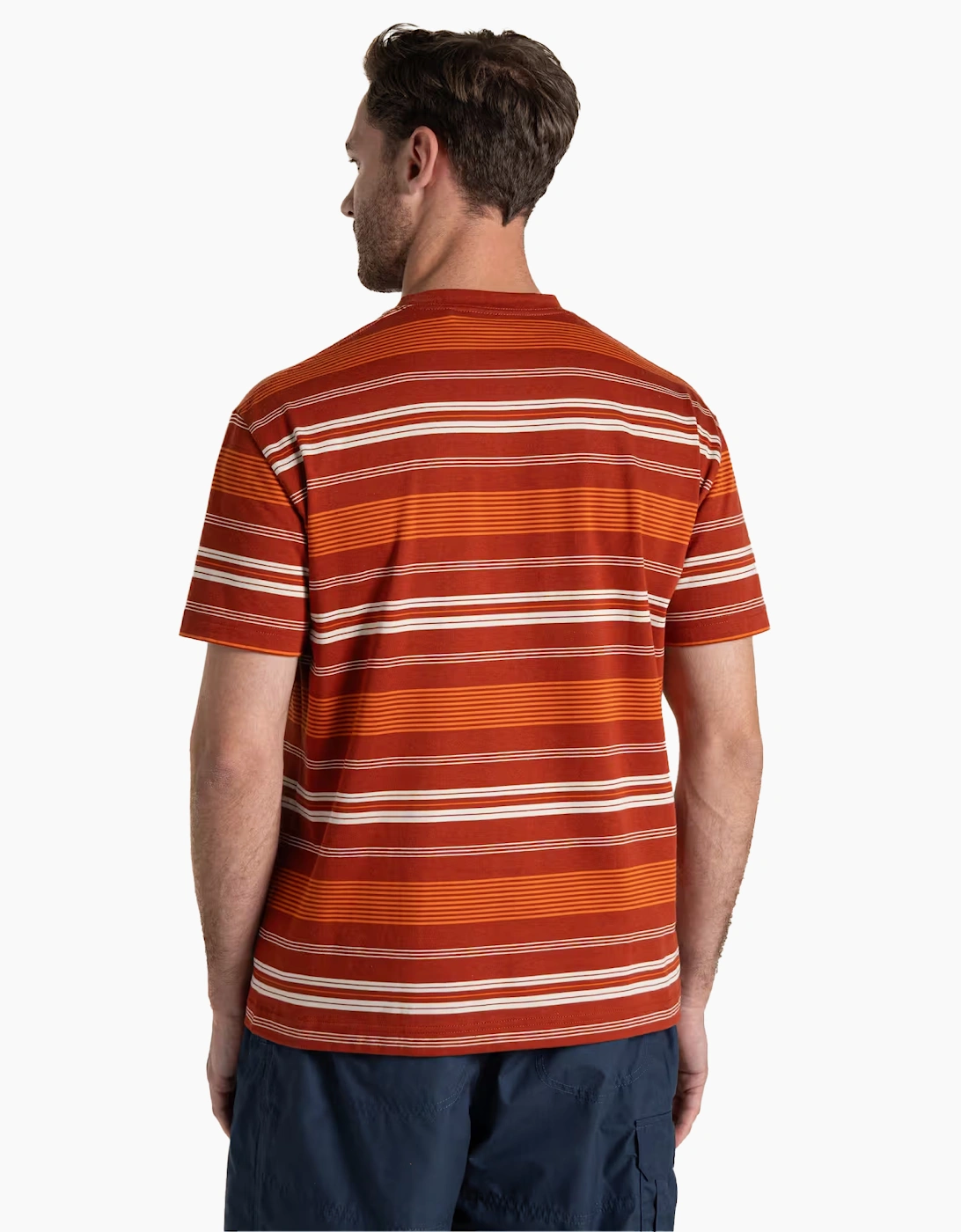 Craghoppers Mens Pointer Striped Short-Sleeved T-Shirt