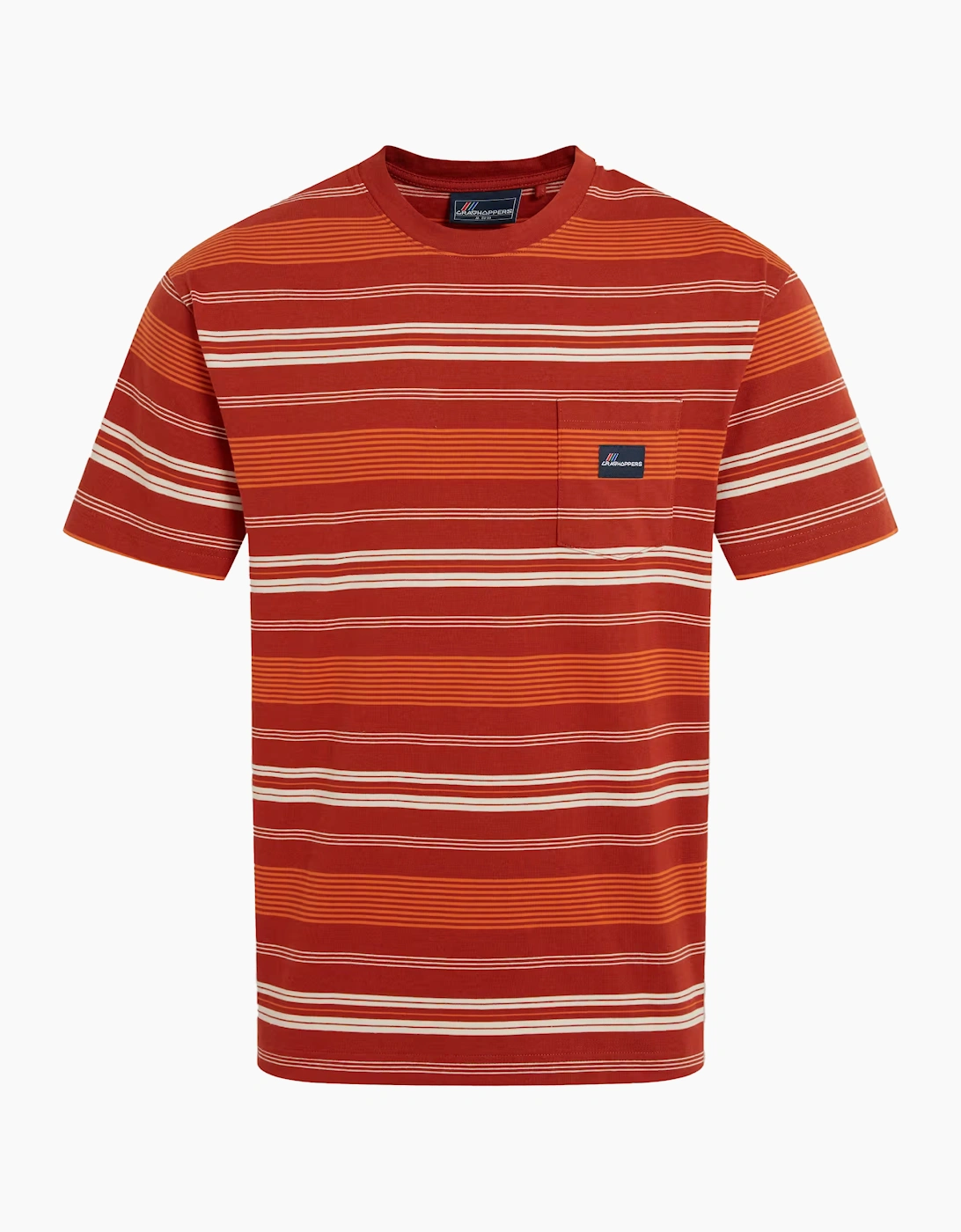 Craghoppers Mens Pointer Striped Short-Sleeved T-Shirt, 6 of 5