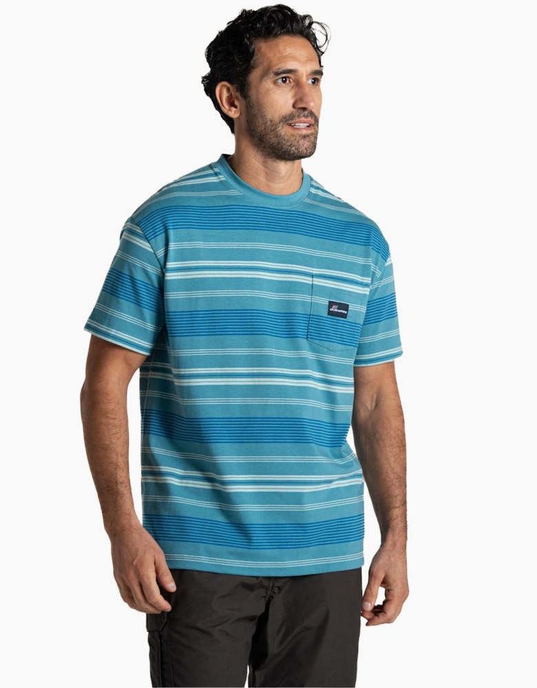 Craghoppers Mens Pointer Striped Short-Sleeved T-Shirt
