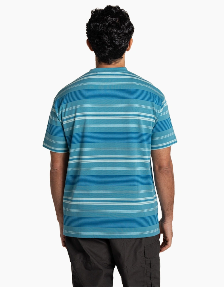 Craghoppers Mens Pointer Striped Short-Sleeved T-Shirt