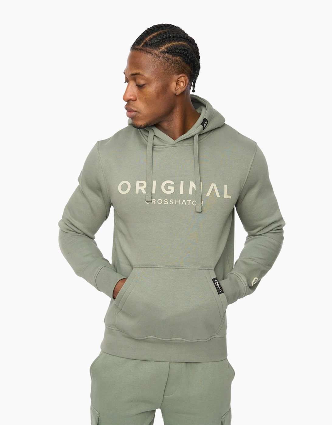 Crosshatch Mens Bardon Hoodie, 5 of 4