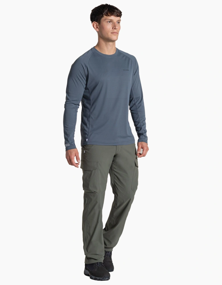 Craghoppers Mens SolarShield+ Nosilife Long-Sleeved T-Shirt