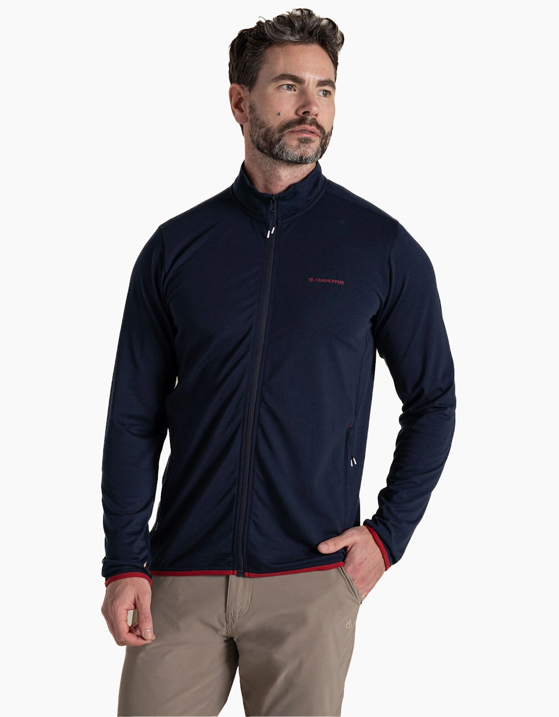Craghoppers Mens Copthorne Nosilife Full Zip Golf Fleece Jacket