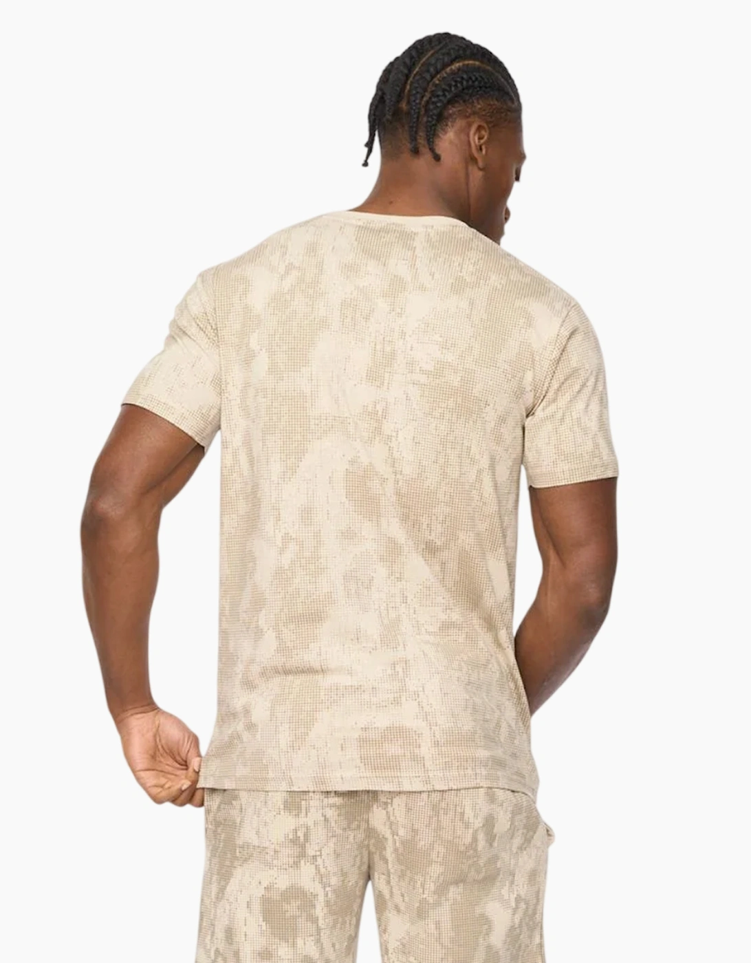 Crosshatch Mens Bardon Camo T-Shirt