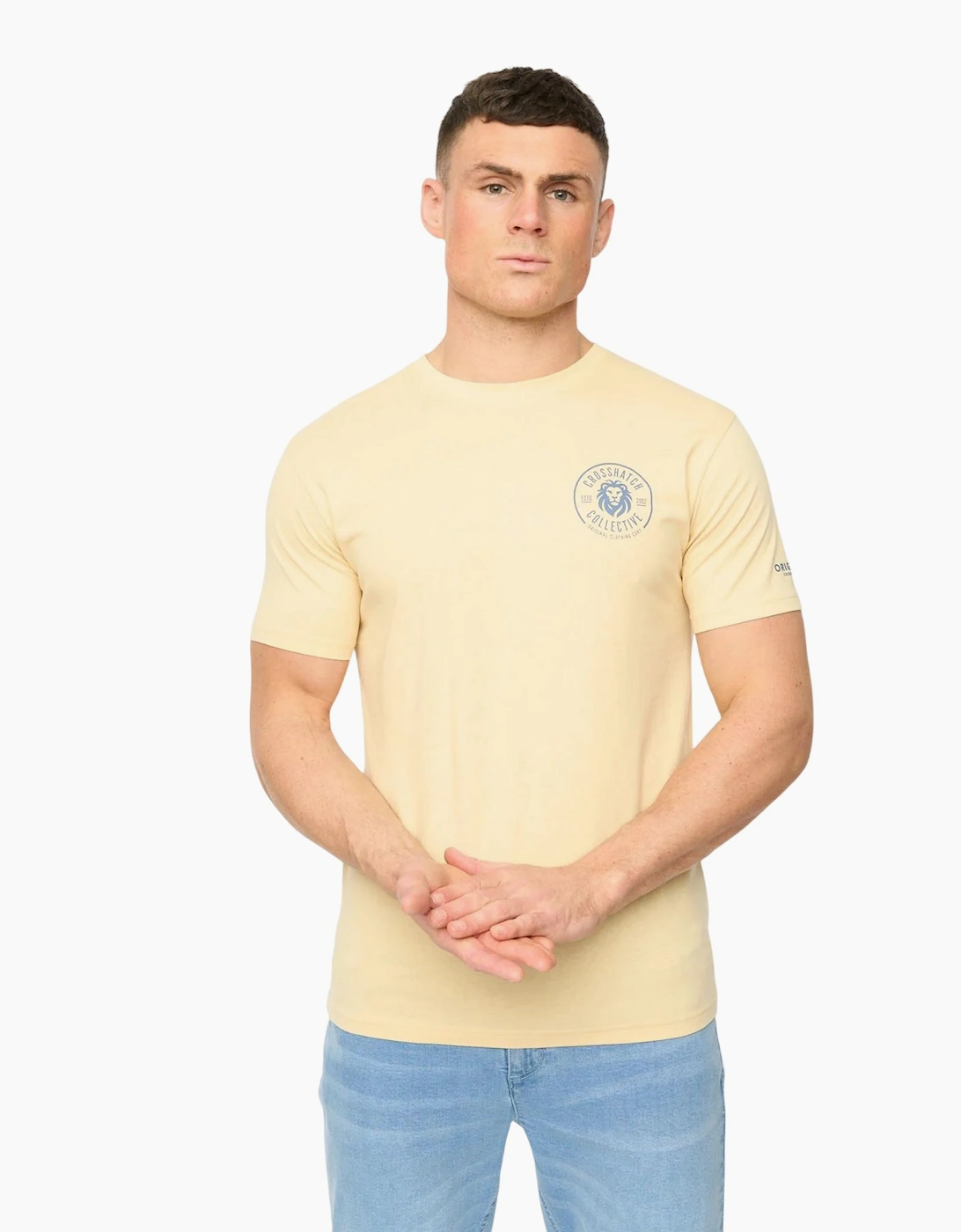 Crosshatch Mens Tryplex Cotton T-Shirt (Pack of 5)