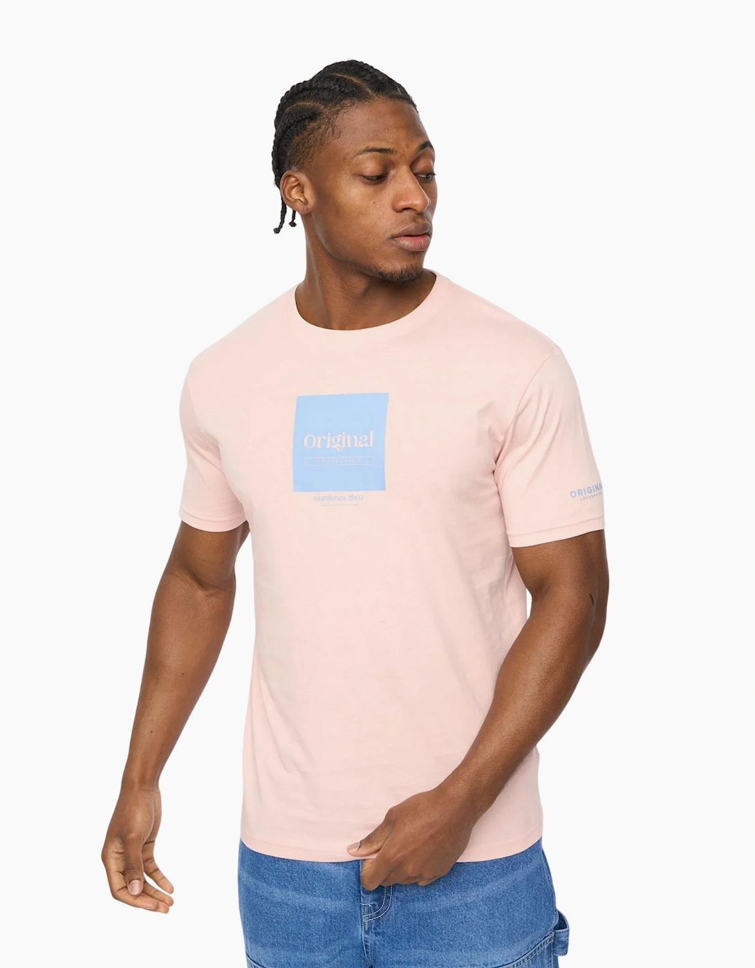 Crosshatch Mens Tranplex Cotton T-Shirt (Pack of 5)