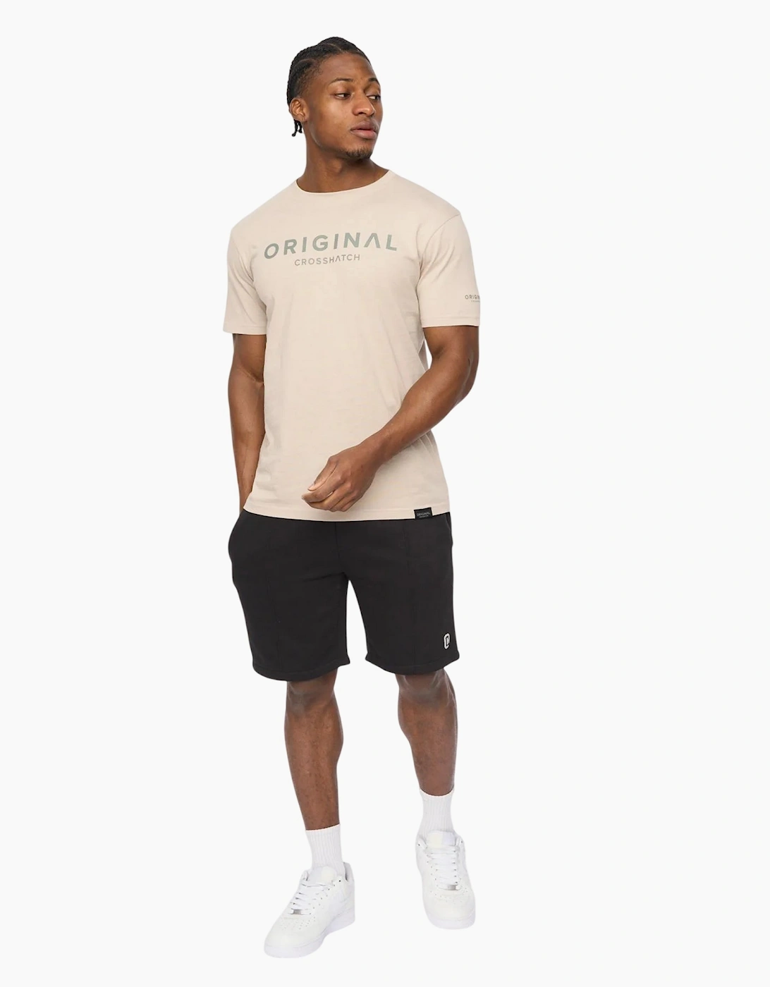 Crosshatch Mens Bardon Casual Shorts