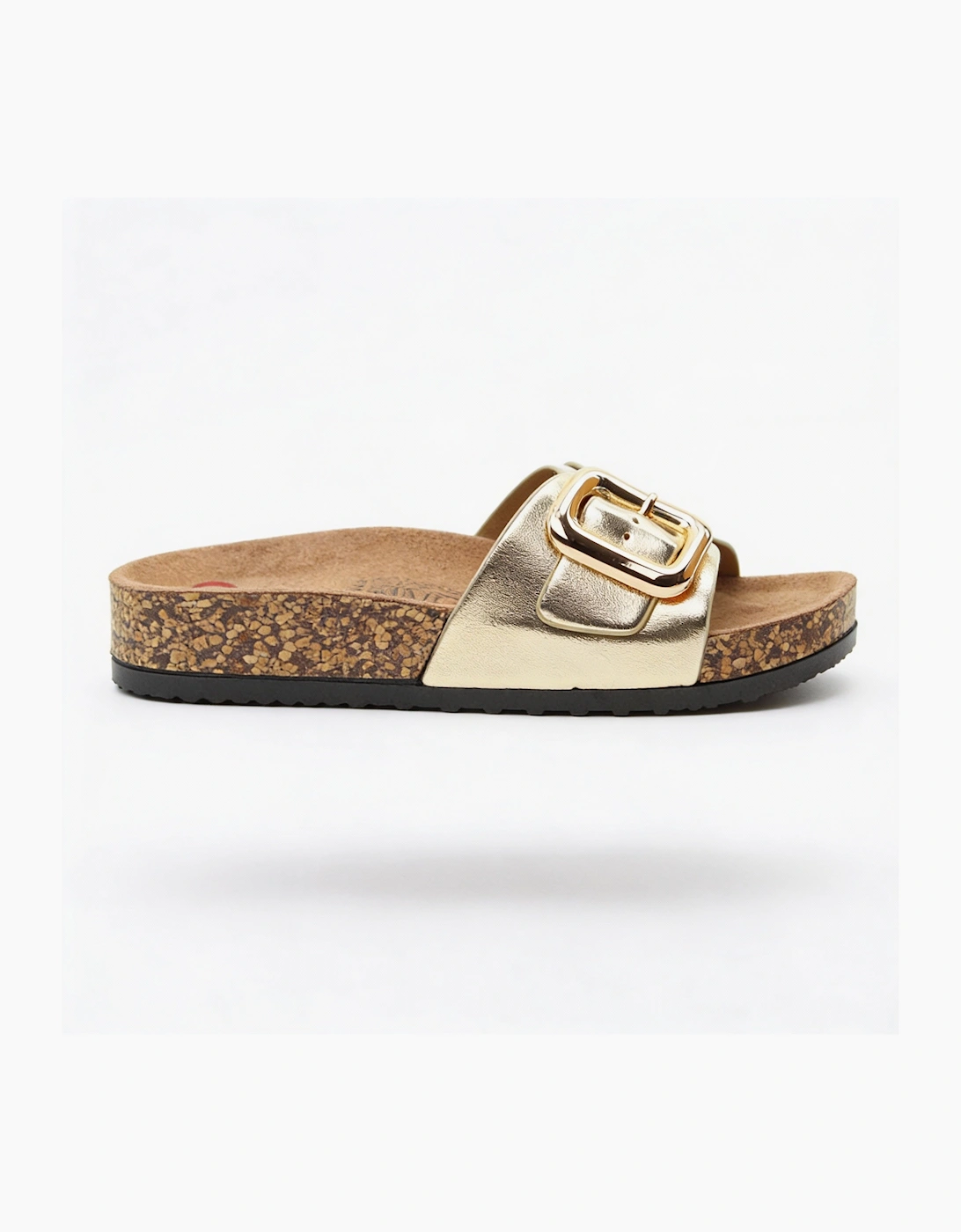 Heavenly Feet IGGY Womens Mules Sandals Gold, 5 of 4