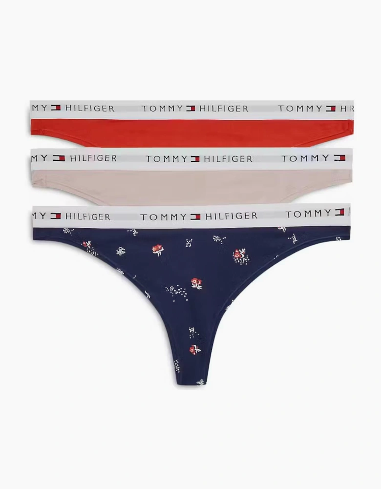Tommy Hilfiger THONG Womens Thong Multicoloured