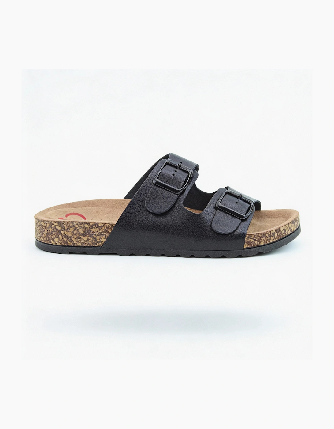Women's Heavenly Feet HARMONY2 Womens Mules Sandals Black - Size: 6